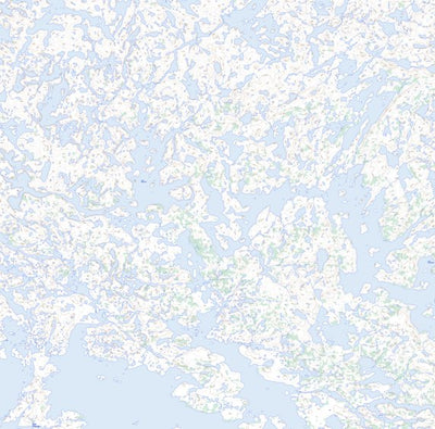 Natural Resources Canada Lac Brunel, QC (034O09 Toporama) digital map