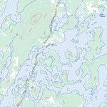 Natural Resources Canada Lac Bueil (032J16 Toporama) digital map