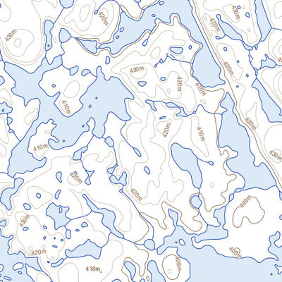 Natural Resources Canada Lac Buet, QC (025D14 Toporama) digital map