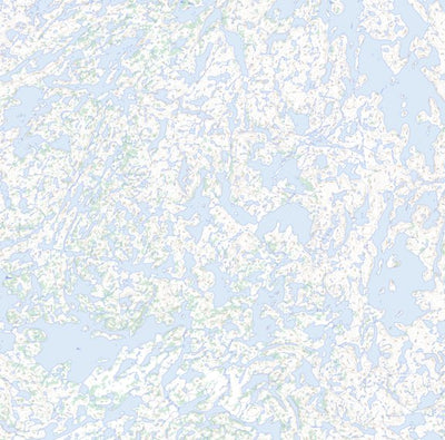 Natural Resources Canada Lac Button, QC (034P12 Toporama) digital map