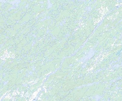 Natural Resources Canada Lac Cadieux, QC (033A07 Toporama) digital map