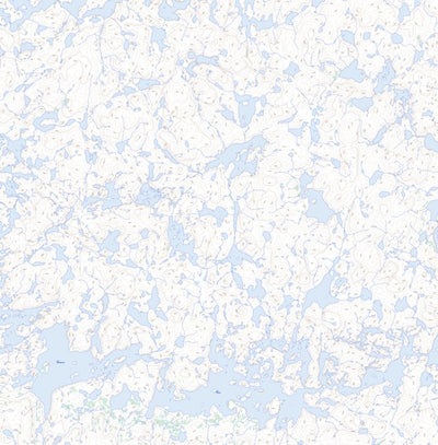 Natural Resources Canada Lac Calme, QC (035B09 Toporama) digital map