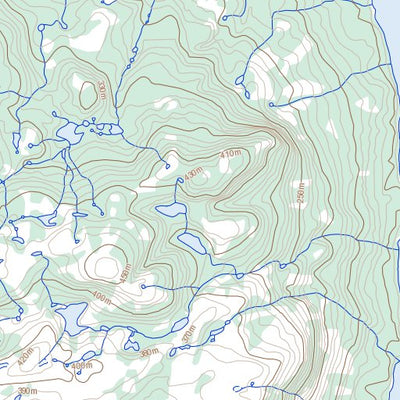 Natural Resources Canada Lac Cambrien, QC (024C06 Toporama) digital map