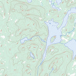 Natural Resources Canada Lac Capichigamau, QC (032J05 Toporama) digital map