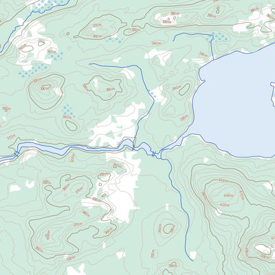 Natural Resources Canada Lac Capisisit, QC (032F16 Toporama) digital map
