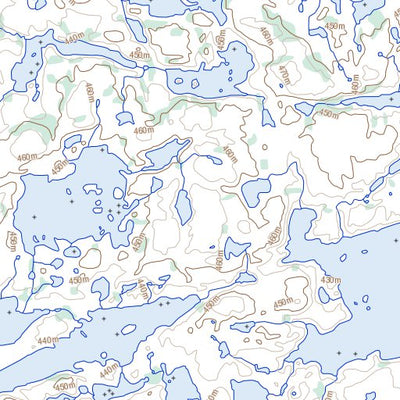 Natural Resources Canada Lac Capot Blanc, NT (075M10 Toporama) digital map
