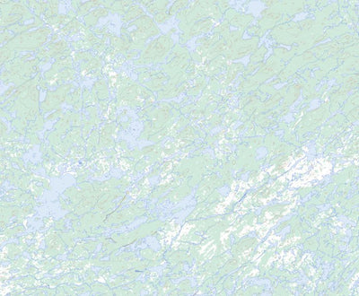 Natural Resources Canada Lac Caulincourt (033A06 Toporama) digital map