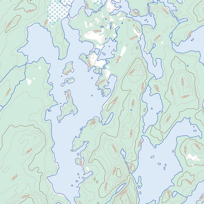Natural Resources Canada Lac Cawachagamite, QC (032O09 Toporama) digital map
