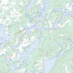 Natural Resources Canada Lac Chambure, QC (023E15 Toporama) digital map