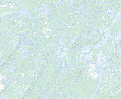 Natural Resources Canada Lac Chamic, QC (032P14 Toporama) digital map