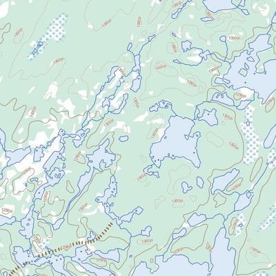 Natural Resources Canada Lac Chamic, QC (032P14 Toporama) digital map