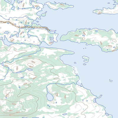 Natural Resources Canada Lac Chapiteau, NL (013M05 Toporama) digital map