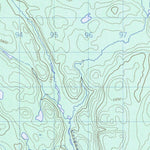 Natural Resources Canada Lac Châteauvert, QC (031P12 CanMatrix) digital map