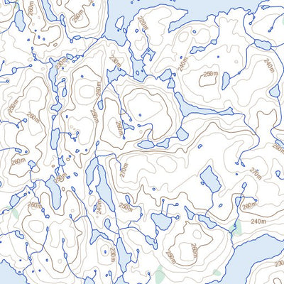 Natural Resources Canada Lac Châtelain, QC (035B08 Toporama) digital map
