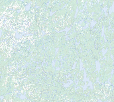 Natural Resources Canada Lac Chaulieu, QC (023M16 Toporama) digital map