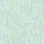 Natural Resources Canada Lac Chausson, QC (022E05 Toporama) digital map