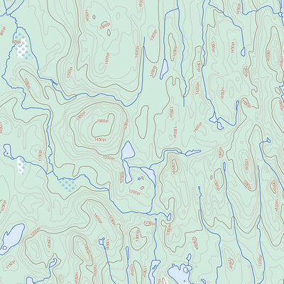 Natural Resources Canada Lac Chausson, QC (022E05 Toporama) digital map