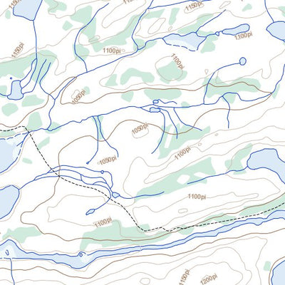 Natural Resources Canada Lac Chukotat, QC (035G05 Toporama) digital map