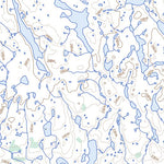 Natural Resources Canada Lac Ciaunaux, QC (034P08 Toporama) digital map