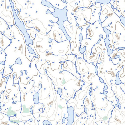 Natural Resources Canada Lac Ciaunaux, QC (034P08 Toporama) digital map