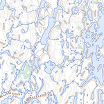 Natural Resources Canada Lac Ciaunaux, QC (034P08 Toporama) digital map