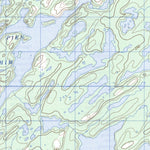 Natural Resources Canada Lac Coacoachou, QC (012K08 CanMatrix) digital map