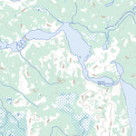 Natural Resources Canada Lac Colomb, QC (032N04 Toporama) digital map
