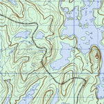 Natural Resources Canada Lac Cosnier, QC (032I15 CanMatrix) digital map