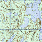 Natural Resources Canada Lac Cosnier, QC (032I15 CanMatrix) digital map