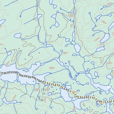 Natural Resources Canada Lac Curotte, QC (024M11 Toporama) digital map