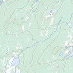 Natural Resources Canada Lac Daguilhe, QC (023D01 Toporama) digital map