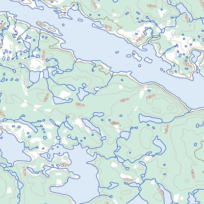 Natural Resources Canada Lac Daller, QC (034J12 Toporama) digital map