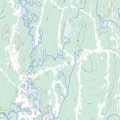 Natural Resources Canada Lac Daniel, QC (032I09 Toporama) digital map