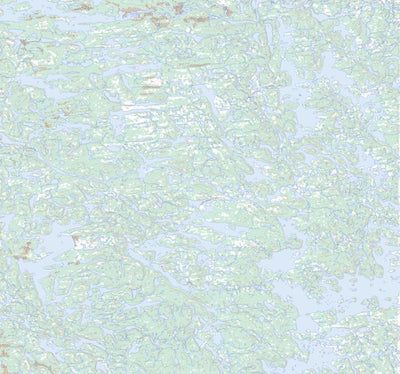 Natural Resources Canada Lac Darac, QC (034G12 Toporama) digital map