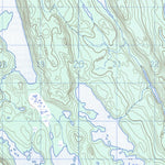 Natural Resources Canada Lac Davy, QC (012L15 CanMatrix) digital map