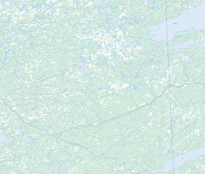 Natural Resources Canada Lac De L'Astrée, QC (033E08 Toporama) digital map