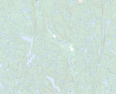 Natural Resources Canada Lac De L'Île Au Castor, QC (012O10 Toporama) digital map