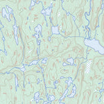 Natural Resources Canada Lac De L'Île Au Castor, QC (012O10 Toporama) digital map