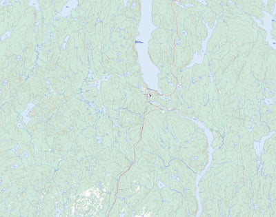 Natural Resources Canada Lac De La Cache, QC (022K10 Toporama) digital map