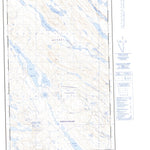 Natural Resources Canada Lac De La Frontière West, NL (023O03_W CanMatrix) digital map