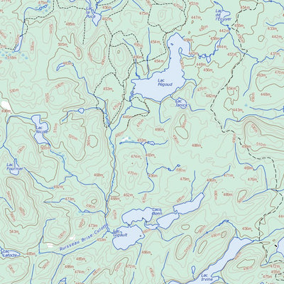 Natural Resources Canada Lac De La Maison De Pierre, QC (031J15 Toporama) digital map