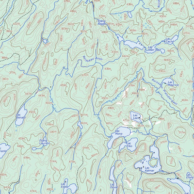 Natural Resources Canada Lac De La Maison De Pierre, QC (031J15 Toporama) digital map
