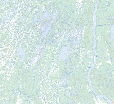 Natural Resources Canada Lac De La Moraine (024C14 Toporama) digital map