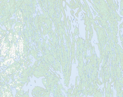 Natural Resources Canada Lac De La Robe Noire (012L10 Toporama) digital map