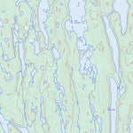Natural Resources Canada Lac De La Robe Noire (012L10 Toporama) digital map