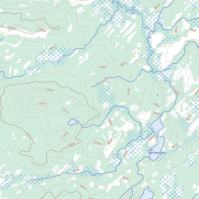 Natural Resources Canada Lac De La Sicotière, QC (032N08 Toporama) digital map
