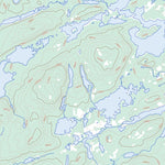 Natural Resources Canada Lac De Lionne (023E11 Toporama) digital map