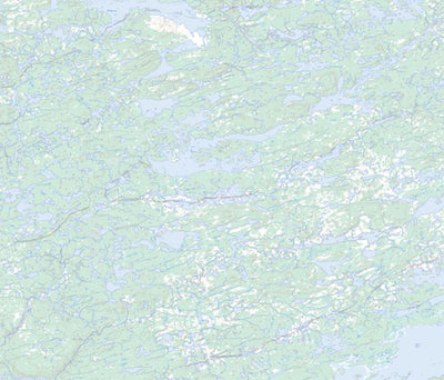 Natural Resources Canada Lac De Salleneuve (033I04 Toporama) digital map