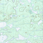 Natural Resources Canada Lac De Villaret, QC (033F01 CanMatrix) digital map