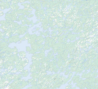Natural Resources Canada Lac Degrais, QC (024D05 Toporama) digital map
